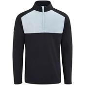 Ping Gents Keeton 1/2 Zip Midlayer Small Black Pearl Grey image