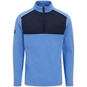 Ping Gents Keeton 1/2 Zip Midlayer Small Cornflower Blue Navy image