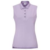 Ping Ladies Solene S/L Polo Shirt 12 Cool Lilac image