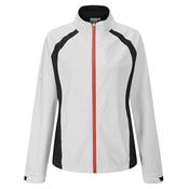 Ping Ladies Freda W/P Jacket 12 White - Black