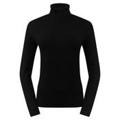 Pure Golf Ladies Glow Supersoft Roll Neck Large Black image