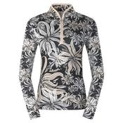 Pure Golf Ladies Auria LS Zip Top Small Champagne image