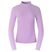 Pure Golf Ladies Fern Supersoft  Mock XLarge Lilac
