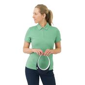 Pure Golf Ladies Cristina Cap Sleeve Polo Small Sage Green image
