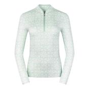 Pure Golf Ladies Ashlea Long Sleeve Top Medium Frosted Field