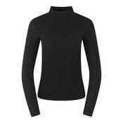 Pure Golf Ladies Olwen Mock Neck Top Medium Black image