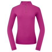 Pure Golf Ladies Iris 1/4 Zip Small Plum