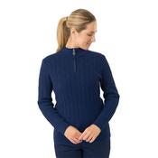 Pure Golf Ladies Sorrell Lined Sweater Small Navy