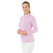 Pure Golf Ladies Serenity 2 1/4 Zip XSmall Fairway Fizz image
