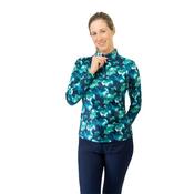 Pure Golf Ladies Arusha Midlayer Small Leaf Lagoon image