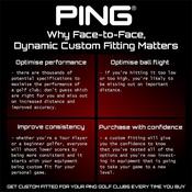 Ping G425 F/W Aldila Rogue White 130 3 LST Right Hand Stiff