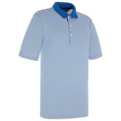 Proquip Gents Pro Tech Barstripe Polo Small Royal - White image