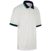 Proquip Gents Sub 7 Plain Polo Medium White - Porcelain