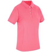 Proquip Ladies Pro Tech Polo Medium Shocking Pink image