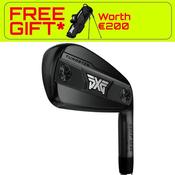 PXG GEN8 0311 P Black 7 Steel Irons 4iron-PW Right Hand Stiff