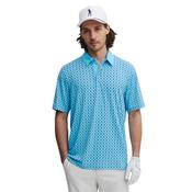 Seve Gents Icon Allover Polo Small Alaskan Blue image