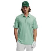 Seve Gents Icon Allover Polo Small Frosty Green image