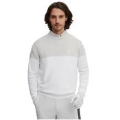 Seve Gents Icon Block Sweater Medium Egg White - Ash Grey image