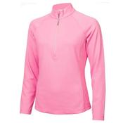 Green Lamb Molly Textured Zip Neck Top 8 Candy image