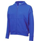 Green Lamb Maryanne F/ Zip Hoodie Small Cornflower