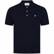 Lyle &amp; Scott Gents Polo Shirt Small Dark Navy Z271 image