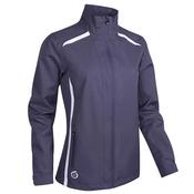 Sunderland Killy Ladies Waterproof Jacket Small Midnight Plum/White image