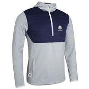 Sunderland Gents Everest Padded Hoodie RC 2XLarge Silver Marl - Navy - White