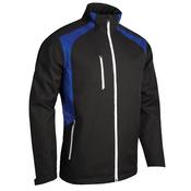 Sunderland Gents W/P Valberg Jacket Small Black - Electric Blue - White image