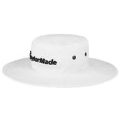 TaylorMade Gents Metal Eyelit Bucket Hat Large/XLarge White