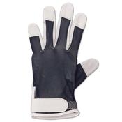 Surprizeshop Tan Through Cabretta Glove Large Navy
