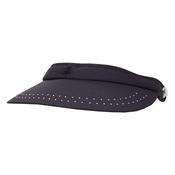 Green Lamb Odelia Diamante Coil Visor  Navy