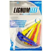 Lignum Tee PlasticTees Multicolour 12-Pack 72 mm image