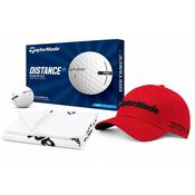 TaylorMade Cap Towel &amp; Ball  Bundle ONE image