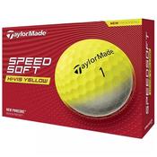 TaylorMade Speedsoft Golf Balls Dozen Yellow image