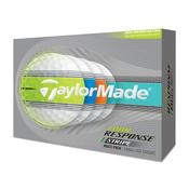 TaylorMade Tour Response Stripe Ball Dozen Neon Multi