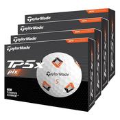 TaylorMade TP5x PIX 3.0 Ball 4DOZ For 3 Promo  White