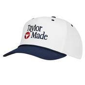 TaylorMade Gents LS A-Frame Stock Rope Hat Regular White image