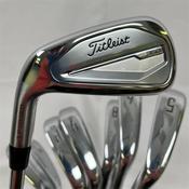 Titleist T350 3G 5-GW AMT Red Steel Reg Irons Gents LH image