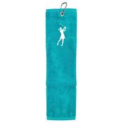 Surprizeshop Trifold Towel  54x45cm  Aqua image