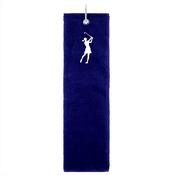 Surprizeshop Trifold Towel 54x45cm  Navy image
