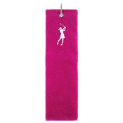 Surprizeshop Trifold Towel 54x45cm  Pink image