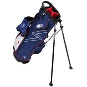 U.S. Kids US Kids 57" Stand Bag  Navy - Red - White image