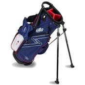U.S. Kids US Kids 48" Stand Bag  Navy - Red - White image