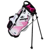 U.S. Kids US Kids 48" Stand Bag  White - Pink - Black image