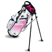 U.S. Kids US Kids 54" Stand Bag  White - Pink - Black image