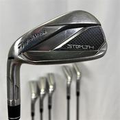 TaylorMade Stealth 5-PW -0.5" KBS Regular Steel Irons Gent LH image