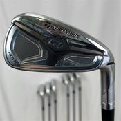 TaylorMade Qi Max 4-PW KBS Stiff Irons Gents RH image
