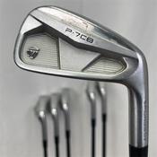 TaylorMade P7CB 5-PW +0.5" KBS Stiff Steel Irons Gents RH image