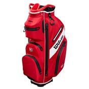 Wilson Exo Dry Cart Bag  Red - Black - White image
