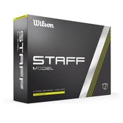 Wilson 2024 Staff Model Balls Dozen  Yellow image
